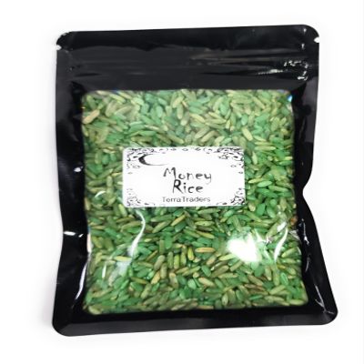 Terra Traders Magick Money Rice | Hoodoo | Wicca | Witchcraft | 3 oz.