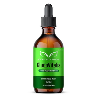 Gold Nutra (1 Pack) GlucoVitalis Drops, All Natural Formula, GlucoVitalis Liquid Supplement, Vitamin Extract for Men and Women