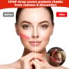 4 Pack Satin CPAP Strap Covers Soft, CPAP Hair Protector for Women, Comfort and Universal CPAP Mask Strap Covers fit CPAP Dreamwear Headgear Strap for Reducing Red MarksHair Pulling (Dark Orange) view 3