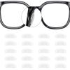 20 Pairs Eyeglass Nose Pads Stick On Silicone Anti-Slip for Glasses Sunglasses Thin Nose Pads Eyeglasses, Adhesive Nose Pad for Eyeglass, Anti Slip Eyeglass Nose Pads (Clear) view 1