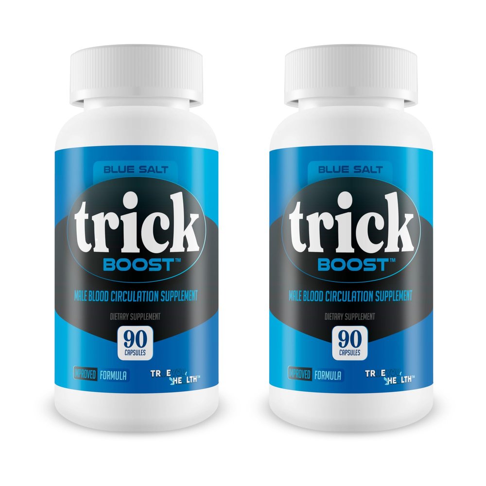 Blue Salt Trick Boost - Our Best Blood Flow Supplement - Poor Circulation Support - Better Blood Flow Care - Blood Circulation Titan Boost Dietary Supplement - Advanced Blood Flow 7 Simple Salt Trick