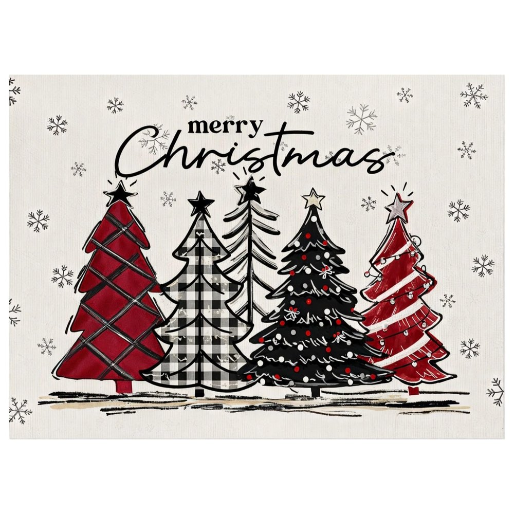 100 Red Christmas Paper Cups, 12 Oz Holiday Drink Cups with Snowman Design, Disposable Hot Beverage Cups for Parties