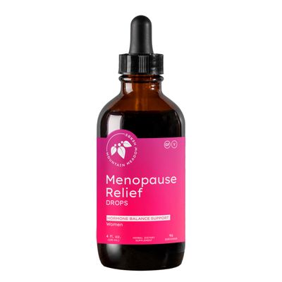 Mountain Meadow Herbs Menopause Relief Drops Herbal Supplement 4 oz