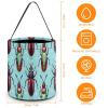 Beetles and Insects Funny Easter Basket Bags Bucket Tote for Easter Egg Hunts Candy Gifts Party Decoration view 2