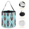 Beetles and Insects Funny Easter Basket Bags Bucket Tote for Easter Egg Hunts Candy Gifts Party Decoration view 4