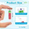 60 Tubes Travel Size Toothpaste in Bulk, Disposable Mini Mint Compact Small Pocket Size Essential Toothpaste for Vacation Hotel Shelter Homeless Nursing Home Charity Camping Single Use 0.17 oz/ 5g view 2