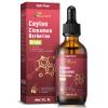 2 Pack Ceylon Cinnamon Berberine Bitter Liquid Drops Supplement with Turmeric,Green Tea,Apple Cider Vinegar,Black Seed Oil for Immune System & Digestive System Supports 4 FL OZ view 1