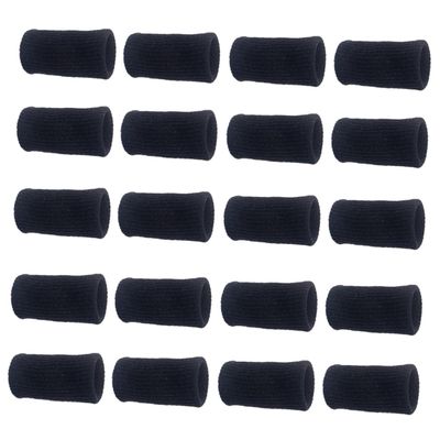 minkissy 20pcs Pro Hitter Thumb Guard Finger Protectors for Volleyball Basketball Elastic Thumb Sleeves Lightweight Breathable Protect Your Fingers