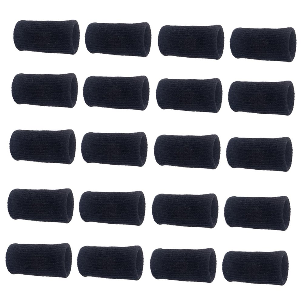 minkissy 20pcs Pro Hitter Thumb Guard Finger Protectors for Volleyball Basketball Elastic Thumb Sleeves Lightweight Breathable Protect Your Fingers
