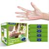 GENERALCARE Disposable TPE Cooking Gloves, Ideal for Cleaning and Food Prep, Latex & Powder Free, Food safe, Small, 4X100PCS view 1
