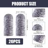 20 Pcs Cut Resistant Finger cots, Covers Protection for Finger Tips,Reusable Protection Cots for Kitchen,Work, Sculpture, Anti-Slip Cut Resistant Finger Cots view 2