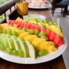 100 Pcs Bamboo Skewers, 3.5 Inch Flat Toothpicks for Appetizers Fruit Grilling Cocktail Sandwich view 3