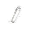 16 Pieces Cotton Swab Case Box Storage Plastic Toothpick Box Case Storage, Transparent Grey view 2