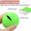 uxcell 2 Pcs Precut Walkers Tennis Balls, Universal Precut Glide Ball Walkers Accessories Glides for Furniture Legs and Floor Protection, Green view 3