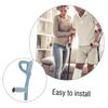 TOBBOMEY Forearm Crutch Adult Walking Stick Elbow Handle Cane Accessories Cane Head Replacement for Mobility Aids view 4