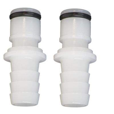 (2 Pack) 3/8" Air Hose Quick-Connect Male Connector Replacement Part for M-236 Beds Compatible with 3/8" ID Hoses Nordson Medical LinkTech
