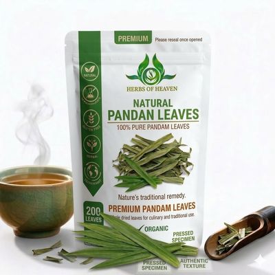 60 Dried Pandan Leaves - 100% Pure, Natural, and Aromatic Leaves for Cooking, Baking, and Beverages