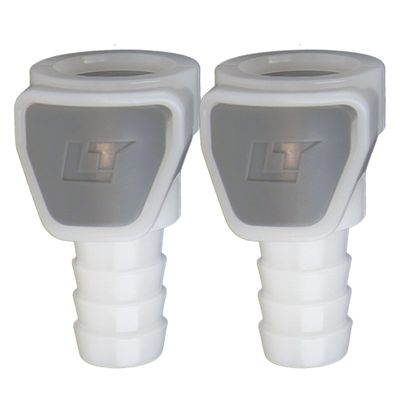 (2) Pack Air Hose Quick-Connect Female Connector Replacement for F-236 (For Beds With 3/8" Inside Diameter Hoses Only) Nordson MEDICAL LinkTech (3/8" Air Hose Quick-Connect Female)