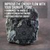 Shungite Charging Plate Metatron - Matte Finish - Engraving of the Sacral Symbol Cube of Metatron - Charging Plate for Crystals Plant and Drinking - Each one has a Certificate of Authenticity view 2