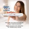 Apphia Health Early Detection Pregnancy Test Kit Midstream hCG Tests, Detects Pregnancy Up to 6 Days Before Missed Period, Easy to Read Results, Female Urinal Compatible, Made in USA (10) view 2