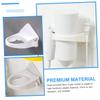 WOONEKY Wall-mounted Hair Dryer Holder Punch Hair Tool Organizer for Bathroom Design Easy Installation Space-saving view 2