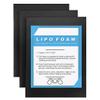 6 Cayenave Lipo Foam medical Approved Post Surgery Foam Sheets Board 2 pack (Black Pack) view 1