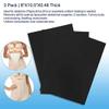 6 Cayenave Lipo Foam medical Approved Post Surgery Foam Sheets Board 2 pack (Black Pack) view 4