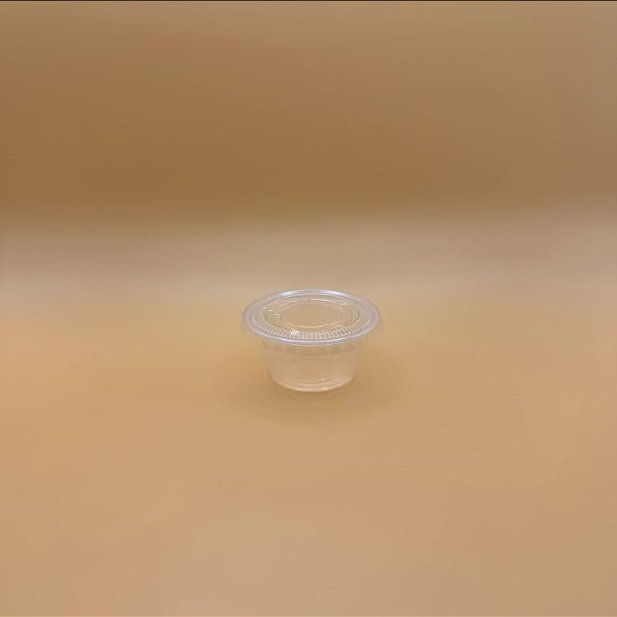 1000 Count 1OZ Clear Disposable Plastic Portion Cups with Lids - Souffl Cups, Jello Shot Cups With Lids, Clear Plastic Containers Perfect for salad Dressing and More
