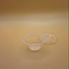 1000 Count 1OZ Clear Disposable Plastic Portion Cups with Lids - Souffl Cups, Jello Shot Cups With Lids, Clear Plastic Containers Perfect for salad Dressing and More view 2