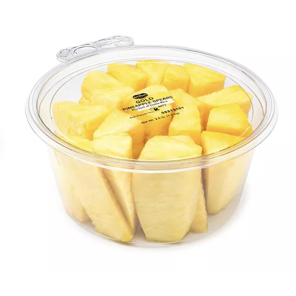 Fresh Cut Pineapple Spears 2.5 lbs.