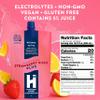 HTWO Plus Electrolyte Hydrogen Water, Strawberry Lemonade, 16.9oz 12-Pack view 2