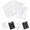 100 pack Holographic Candy Bags Resealable Clear Packaging Zipper Bag 4 x 6"Jewelry Sample Food Treat Party Favor Small Bussiness Bags view 1