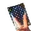 100 pack Holographic Candy Bags Resealable Clear Packaging Zipper Bag 4 x 6"Jewelry Sample Food Treat Party Favor Small Bussiness Bags view 3