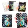 100 pack Holographic Candy Bags Resealable Clear Packaging Zipper Bag 4 x 6"Jewelry Sample Food Treat Party Favor Small Bussiness Bags view 4