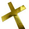 10cm Cross Cake Topper Acrylic Mirror Baptism Cake Decoration Gold Silver for Baptism Party Birthday Wedding DIY Cake Supplies 3.94inch view 4