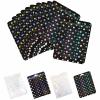 100 pack Holographic Candy Bags Resealable Clear Packaging Ziplock Bag 4 x 6"Jewelry Sample Food Treat Party Favor Small Bussiness Bags view 1