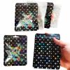 100 pack Holographic Candy Bags Resealable Clear Packaging Ziplock Bag 4 x 6"Jewelry Sample Food Treat Party Favor Small Bussiness Bags view 2