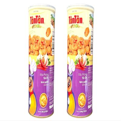 2 Packs - Spicy Garlic Peanuts - Dau Phong Toi Ot - 7 Oz per Can with 2 Cans per Order