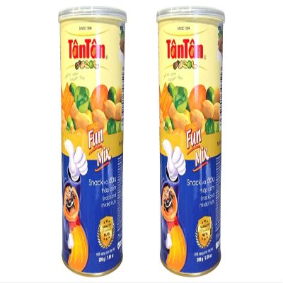 2 Packs - Snack Mixed Nuts - Snack Dau thap Cam - 7 Oz per can with 2 Cans per Order
