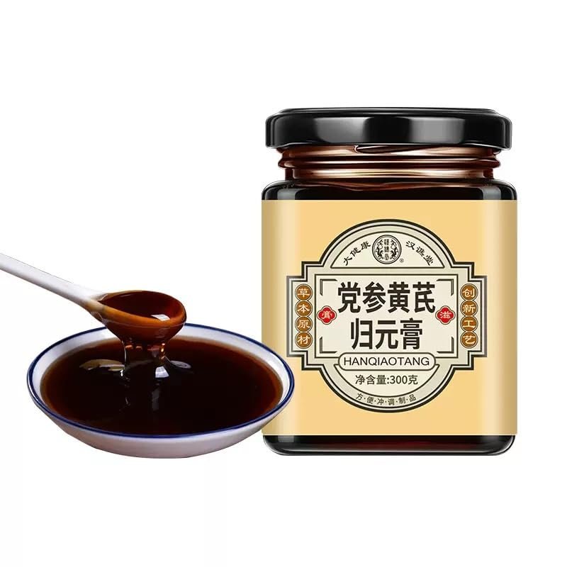 10.58oz/300g A paste - like extract is made from astragalus membranaceus, codonopsis pilosula, poria cocos, ginseng, polygonatum sibiricum and other ingredients. (Astragalus codonopsis pilosula)