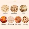 10.58oz/300g A paste - like extract is made from astragalus membranaceus, codonopsis pilosula, poria cocos, ginseng, polygonatum sibiricum and other ingredients. (Astragalus codonopsis pilosula) view 2