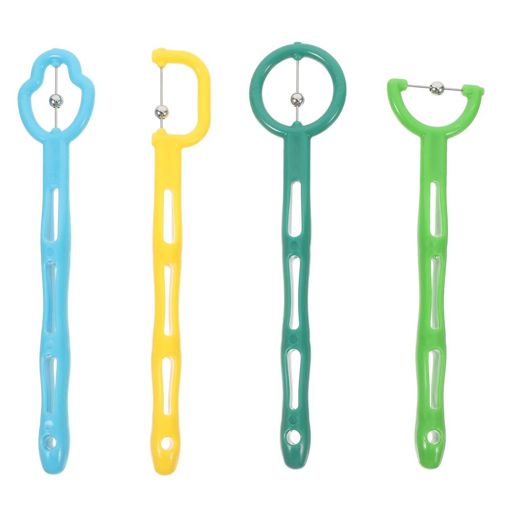 4 PCS Tongue Trainer,Oral Muscle Training Tool Portable Tongue Exerciser for Kids Tongue Tip Training Device