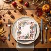 WRAPAHOLIC 50Pcs Fall Paper Napkins - 3-Ply Autumn Fruits Leaves Disposable Cocktail Napkins for Autumn, Thanksgiving Party Supplies Tableware - 5 x 5 In view 4