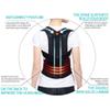 XS-5XL Plus Size Back Brace Posture Corrector Women Men Full Back Support Straps Shoulder Straightener Student Teenagers Scoliosis Hunchback Correction Posture Trainer(Medium) view 2