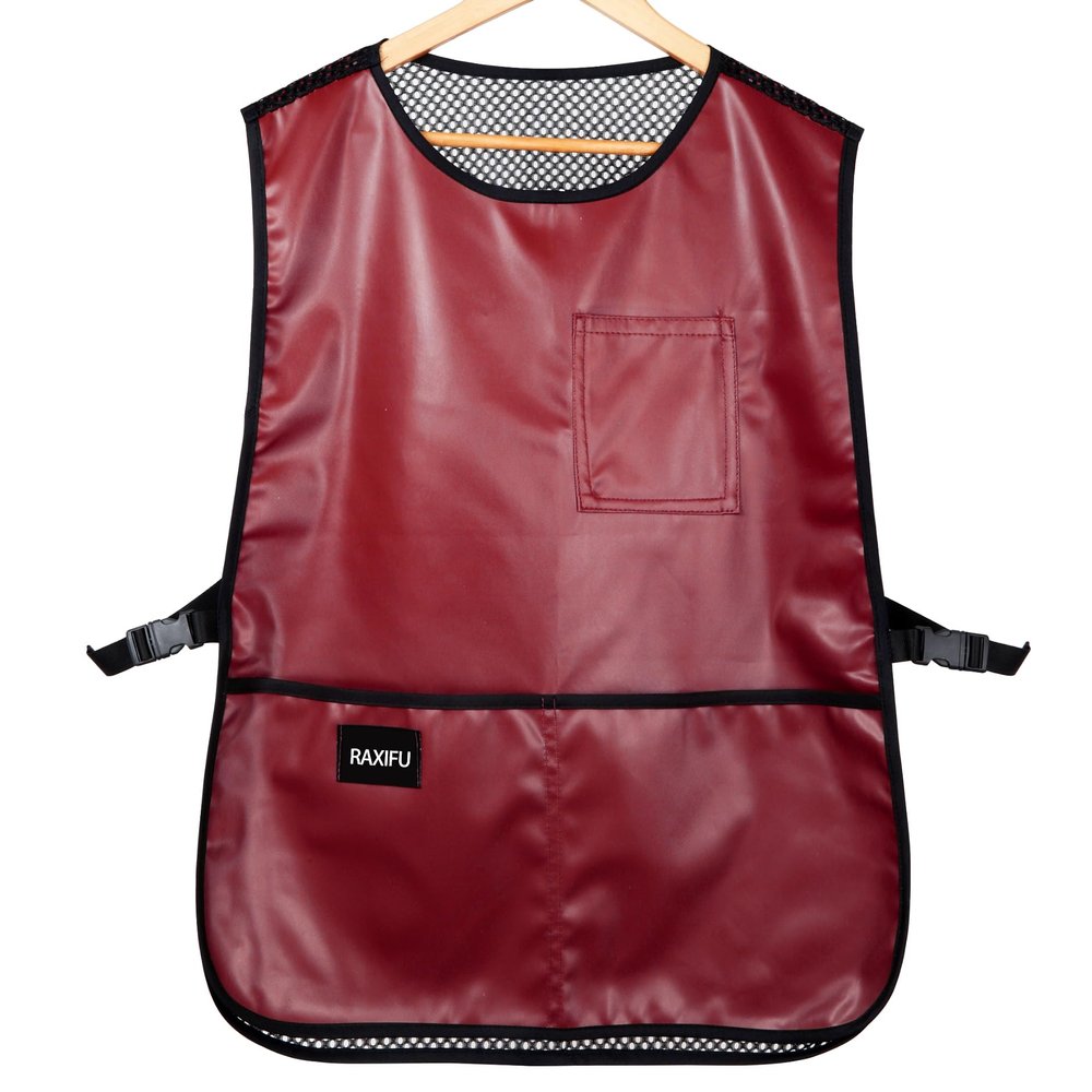 RAXIFU 1 Pack Adult Bibs for Men and Women, Adult Bibs for Elderly,Waterproof