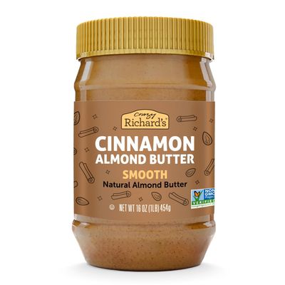 Crazy Richard's Cinnamon Almond Butter with Just Four Simple Ingredients (16 Ounce, Pack of 1)