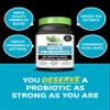Zenwise Health Probiotics for Men - 35 Billion CFUs Daily Probiotic for Men's Digestive Health - Green Tea Extract, Meriva, and Chromium Picolinate for Microbiome Balance + Antioxidant Support - 30 CT view 3