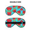Watermelon Blue Pattern Blackout Sleep Eye Mask Sleeping Mask for Women Men Sleeping Travel Yoga Naps view 2