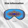 African Dashiki Pattern Blackout Sleep Eye Mask Sleeping Mask for Women Men Sleeping Travel Yoga Naps view 3