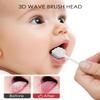 dearlomum Upgraded 32PCS Baby Tongue Cleaner, Disposable Newborn Toothbrush & Oral Cleaning Stick, Gauze Gum Cleaner for Infant Dental Care, 036 Months Baby Mouth Wipes view 4